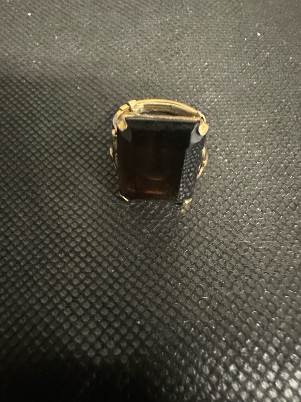 10K Gold Filled Smoky Topaz Statement Ring